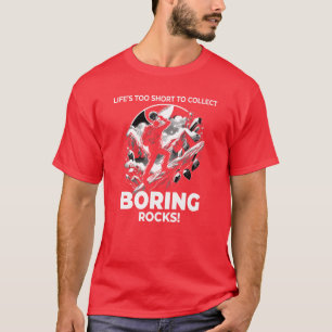 Camiseta Colecionador de Rochas Coletor Geologia Montanhist