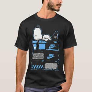 Camiseta Colecionador de Sneaker Black Carolina 5 AJ5 Snoop