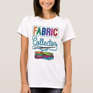 Camiseta Colecionador de Tecidos Costureira de Colchas Aman