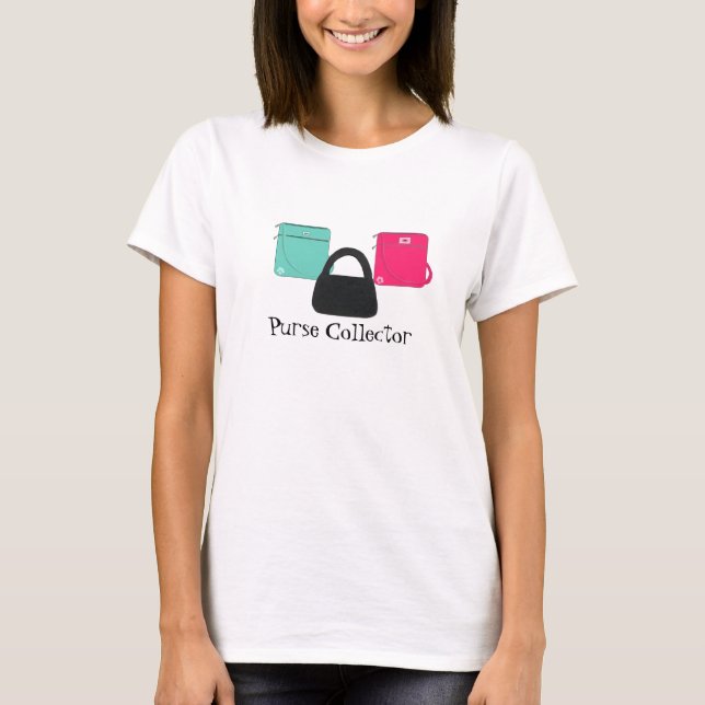 Camiseta Colecionadora de Bolsas (Frente)