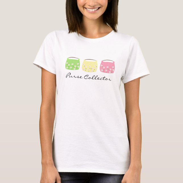 Camiseta Colecionadora de Bolsas (Frente)