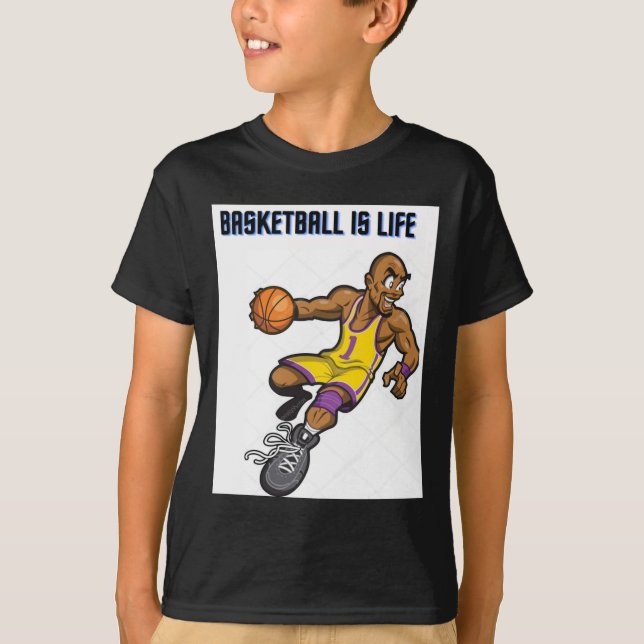 Camiseta Coleções de Basquete (Frente)