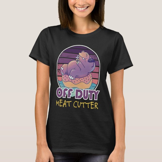 Camiseta Colega de Trabalho de Açougueiro Fora do Expedient (Frente)