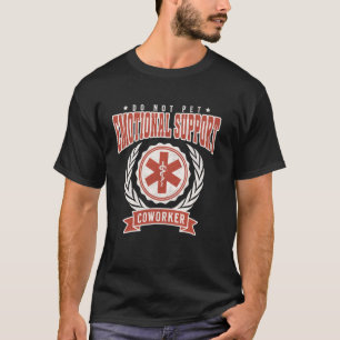 Camiseta Colega de Trabalho de Apoio Emocional Apreciação d