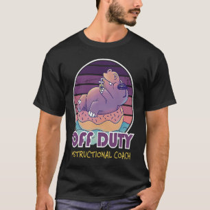 Camiseta Colega de Trabalho de Treinador Instrucional Fora
