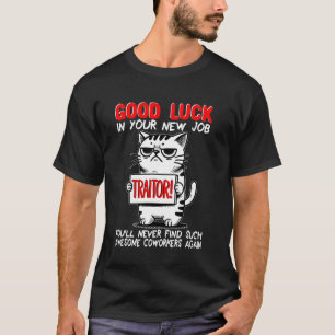 Camiseta Colega de Trabalho Deixando, Saindo Mudança de Emp