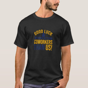 Camiseta Colega de Trabalho Despedida Boa Sorte Encontrando