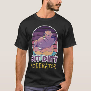 Camiseta Colega de trabalho moderador fora do dever