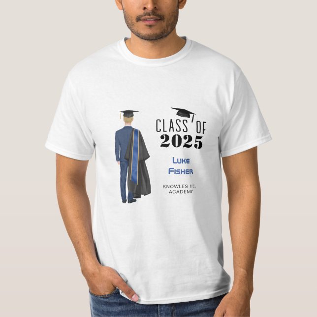 Camiseta Colégio de Graduação abandona jovem (Frente)