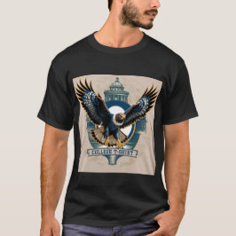 Camiseta Colégio: Logotipo Hawk