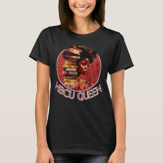 Camiseta Colégio Negro Histórico da Rainha Roupa da HBCU