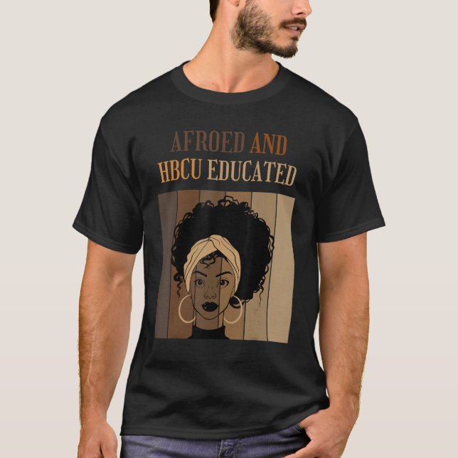 Camiseta Colégios Históricos Negros Educados Pela Afroed E  (Frente)