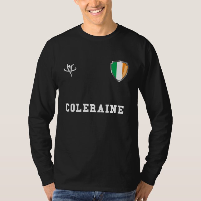 Camiseta COLERAINE Ireland Vintage Sports (Frente)