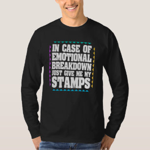 Camiseta Coleta de Carimbos de Carimbo