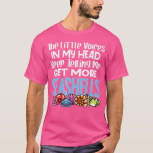 Camiseta Coleta de Conchas Coletor de Conchas Caça na Praia
