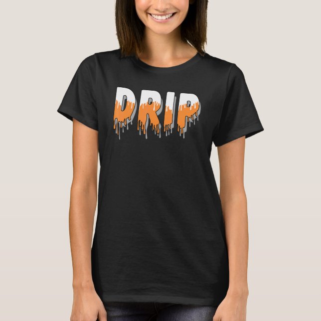 Camiseta Coleta de Drips WMNS Citrus 11s Correspondendo (Frente)