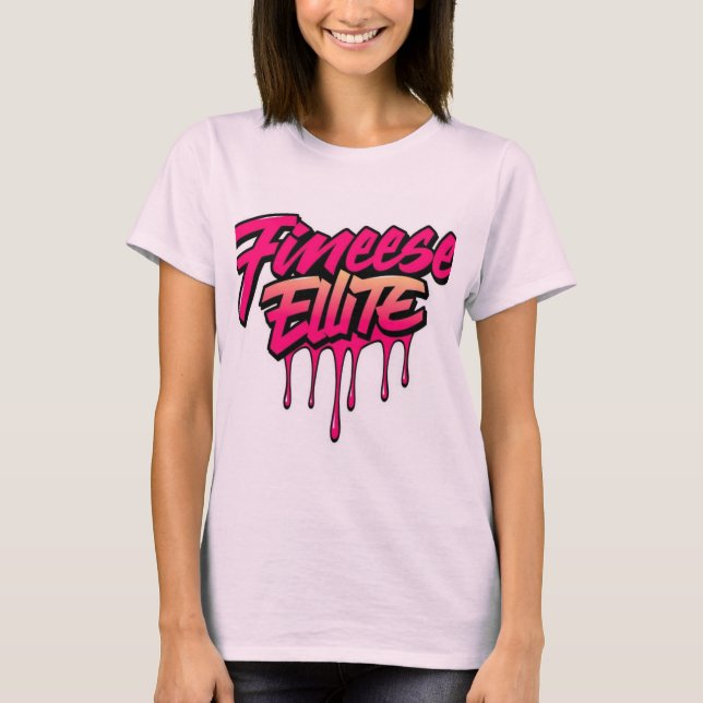 Camiseta Coleta de Grafite de Elite Finesse (Frente)