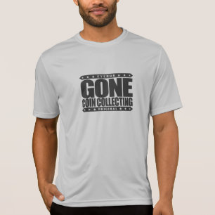 Camiseta COLETA de MOEDA IDA - coletor de moeda raro perito