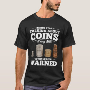 Camiseta Coleta de Moedas com Dom Coletor de Moedas Engraça