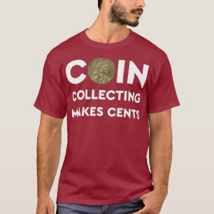 Camiseta Coleta de Moedas Torna os Centros T s Numismático