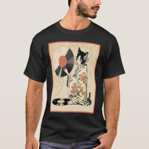 Camiseta Coleta de Registro de Proprietário de Gato Retroat