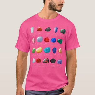 Camiseta Coleta de Rochas Minérios Minerais Gemas Rochas Co