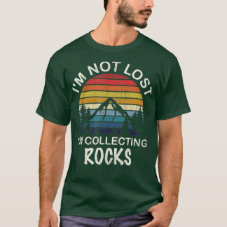 Camiseta Coleta de Rock Geologista GiftsRock Collector