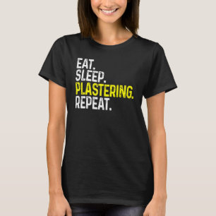 Camiseta Coleta De Sono Repetir Mistura Engraçada