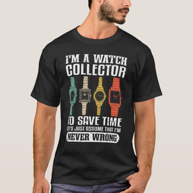 Camiseta Coleta de Vigias Horóloga e Coletor de Vigilância (Frente)