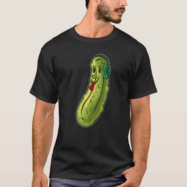 Camiseta Coleta Escutando Música (Frente)