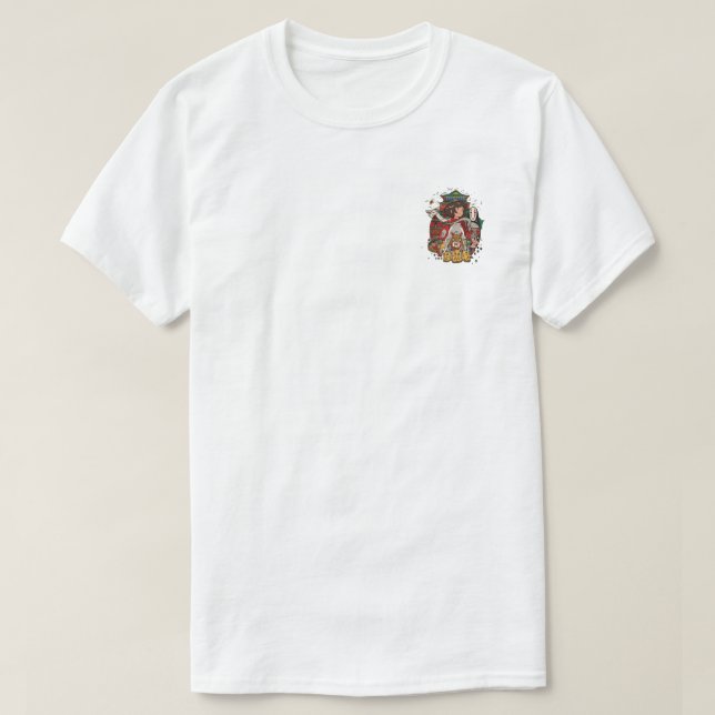 Camiseta Coleta Inspirada pelo Museu Ghibli - Ventilador do (Frente do Design)