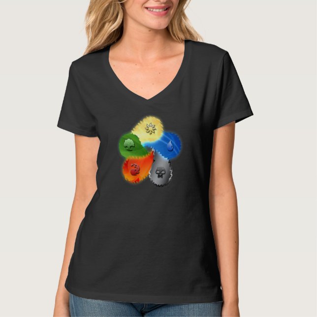 Camiseta Coletando Guilda Mágica Para A Magia 2 (Frente)