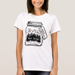 Camiseta Coletar a Cotação de Camping Legal de Momentos