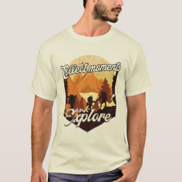 Camiseta colete momentos e explore