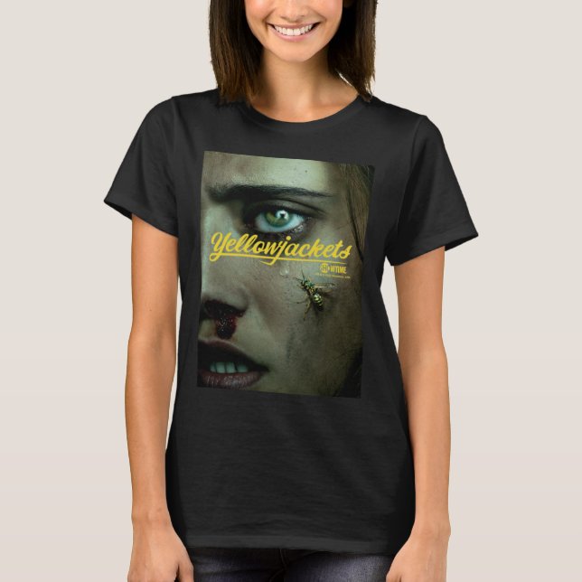 Camiseta Coletes amarelas Poster (Frente)