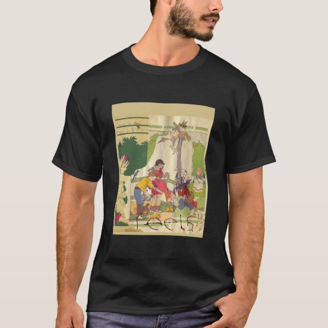 Camiseta Coletivo Animal - Sente-se Gráfico (Frente)