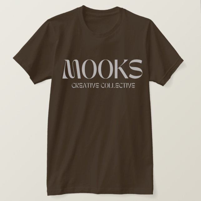 Camiseta Coletivo Criativo MOOKS (Frente do Design)