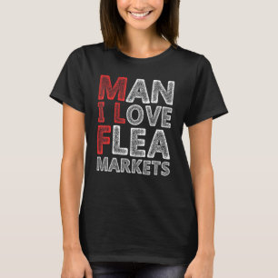 Camiseta Coletor Antiquado de Flea Mercado Vintage Hunter B