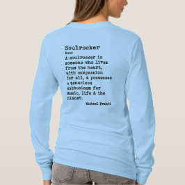 Camiseta Coletor de Alcance: Pescoço da Tripulação de Longa