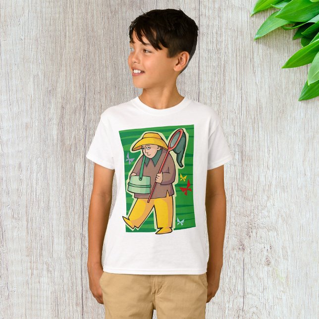 Camiseta Coletor de Borboletas (Criador carregado)