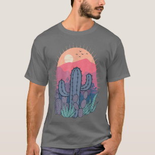 Camiseta Coletor de cacto sudoeste para mulheres Arizona No