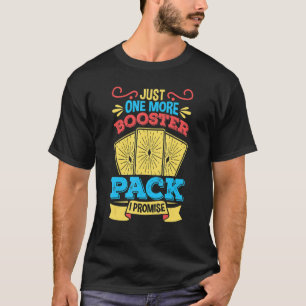 Camiseta Coletor de cartas de baralho de pacote de reforço