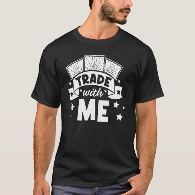 Camiseta Coletor de cartões de troca de pacotes de reforço  (Frente)