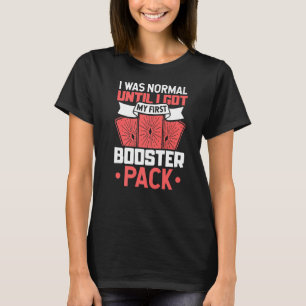 Camiseta Coletor de cartões de troca de pacotes de reforço