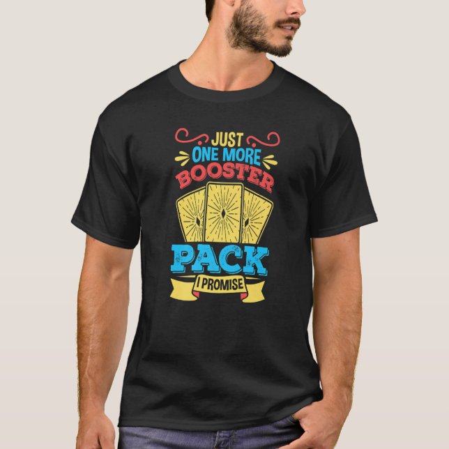 Camiseta Coletor de cartões de troca de pacotes de reforço  (Frente)