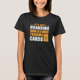 Camiseta Coletor de cartões de troca de pacotes de reforço