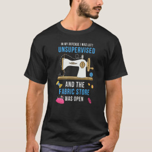 Camiseta Coletor de Coletor Sewer Sewing Avó Mãe