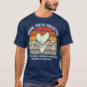 Camiseta Coletor de Dentes de Tubarão Engraçado Definição F