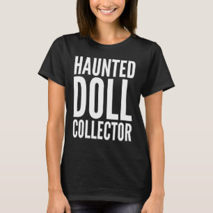 Camiseta Coletor de Doll Halloween Assombrado