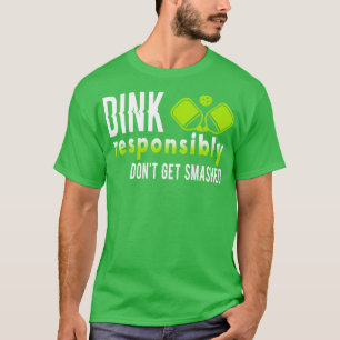 Camiseta Coletor de Escovas Dink Responsável Não Obtenha Sm